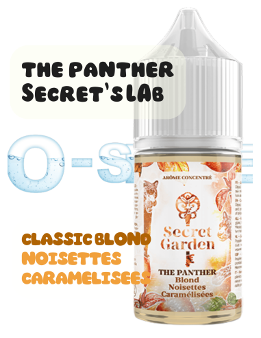 Concentré The Panther Secret Garden "Classic blond, Noisettes caramélisées" - Secret's LAb (5 pièces) 30ml