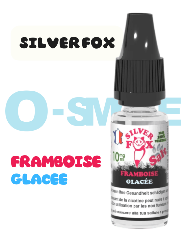 Silver Fox sel de nicotine "bubblegum glacé" puff saveur - VIP 10ml