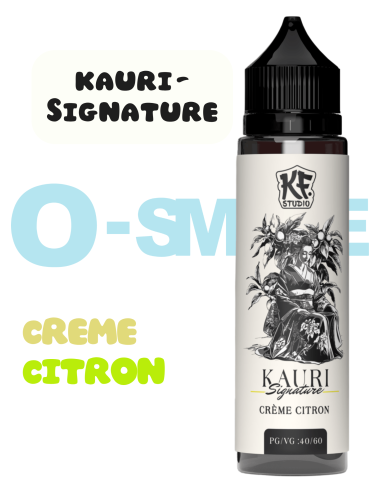 Kauri - Signature - "Crème citron" - Cloud vapor 50ml