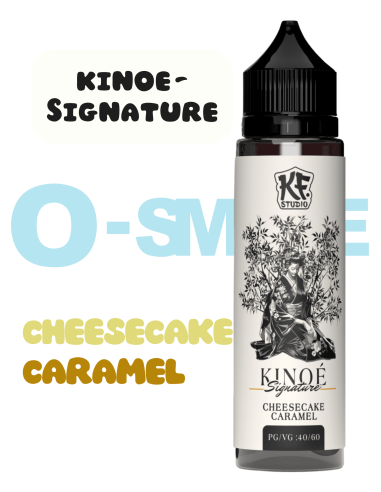 Kinoe - Signature - "Cheesecake, Caramel" - Cloud vapor 50ml