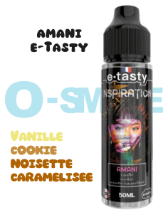 Amani "Vanille, cookie, noisette caramélisée"- Inspiration - Etasty 50 ML