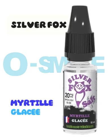 Silver Fox sel de nicotine "myrtille" puff saveur - VIP 10ml Silver Fox sel de nicotine "myrtille" puff saveur - VIP 10ml