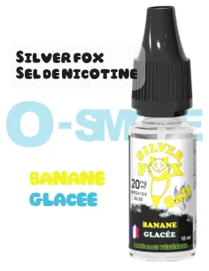 Silver Fox sel de nicotine "banane" puff saveur - VIP 10ml