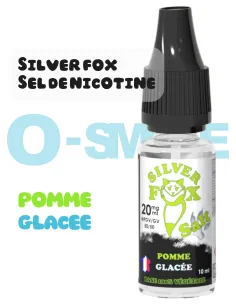 Silver Fox sel de nicotine "pomme" puff saveur - VIP 10ml