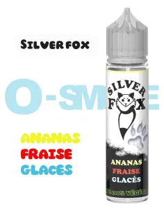 E-liquide Silver Fox "fraise ananas glacé" - VIP 50ml