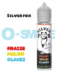 E-liquide Silver Fox "fraise melon glacé" - VIP 50ml