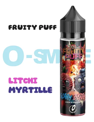 ScaryBerry Fruity Puff "Litchi, Myrtille" - 50 ml ScaryBerry Fruity Puff "Litchi, Myrtille" - 50 ml