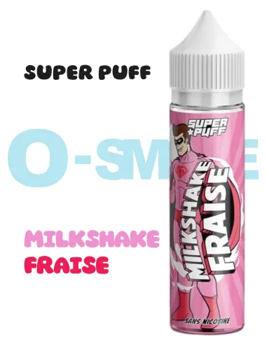 Milkshake Fraise - Super Puff "Milkshake, Fraise" 50ML Milkshake Fraise - Super Puff "Milkshake, Fraise" 50ML