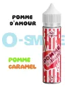 pomme d'amour , pomme caramelisé